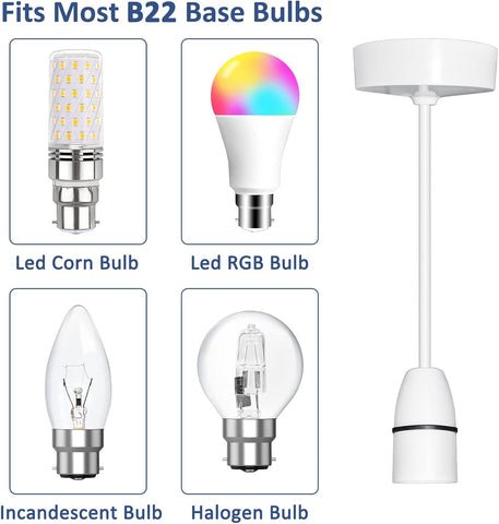 Bayonet socket light fitting

