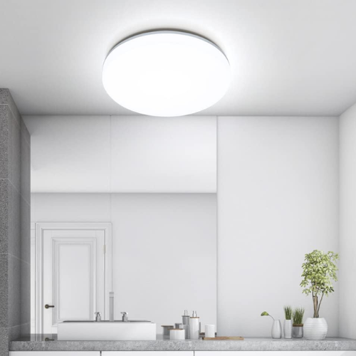 Buy Modern LED Round Flush Ceiling Lights in UK - Shop Now!