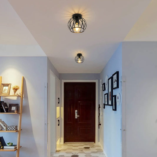 Buy Modern LED Semi Flush Mount Ceiling Light Fixture in UK - Shop Now!
