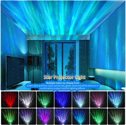 Bluetooth galaxy light projector for living room decor