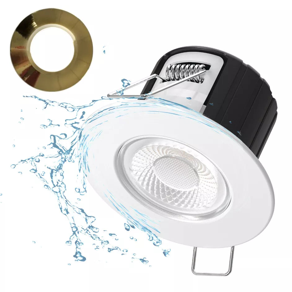 Compact LED Spotlight for UK Ceilings

