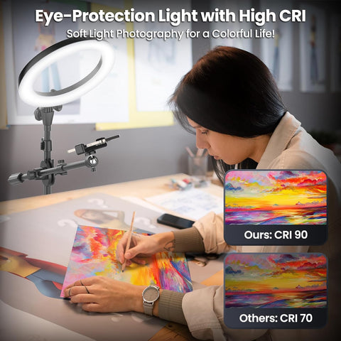 Buy 10.5Inch Ring Light with Tripod Stand in UK - Shop Now