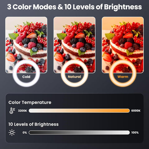 Buy 10.5Inch Ring Light with Tripod Stand in UK - Shop Now