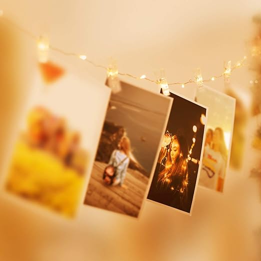 Buy 100 LED Photo Clip String Lights In UK - Shop Now!