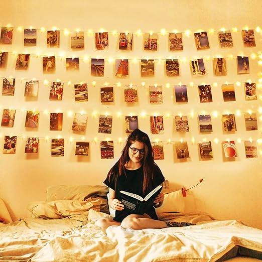 Buy 100 LED Photo Clip String Lights In UK - Shop Now!