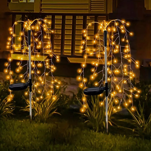 Buy 100 LED Solar Power Firework Stake Lights In UK - Shop Now