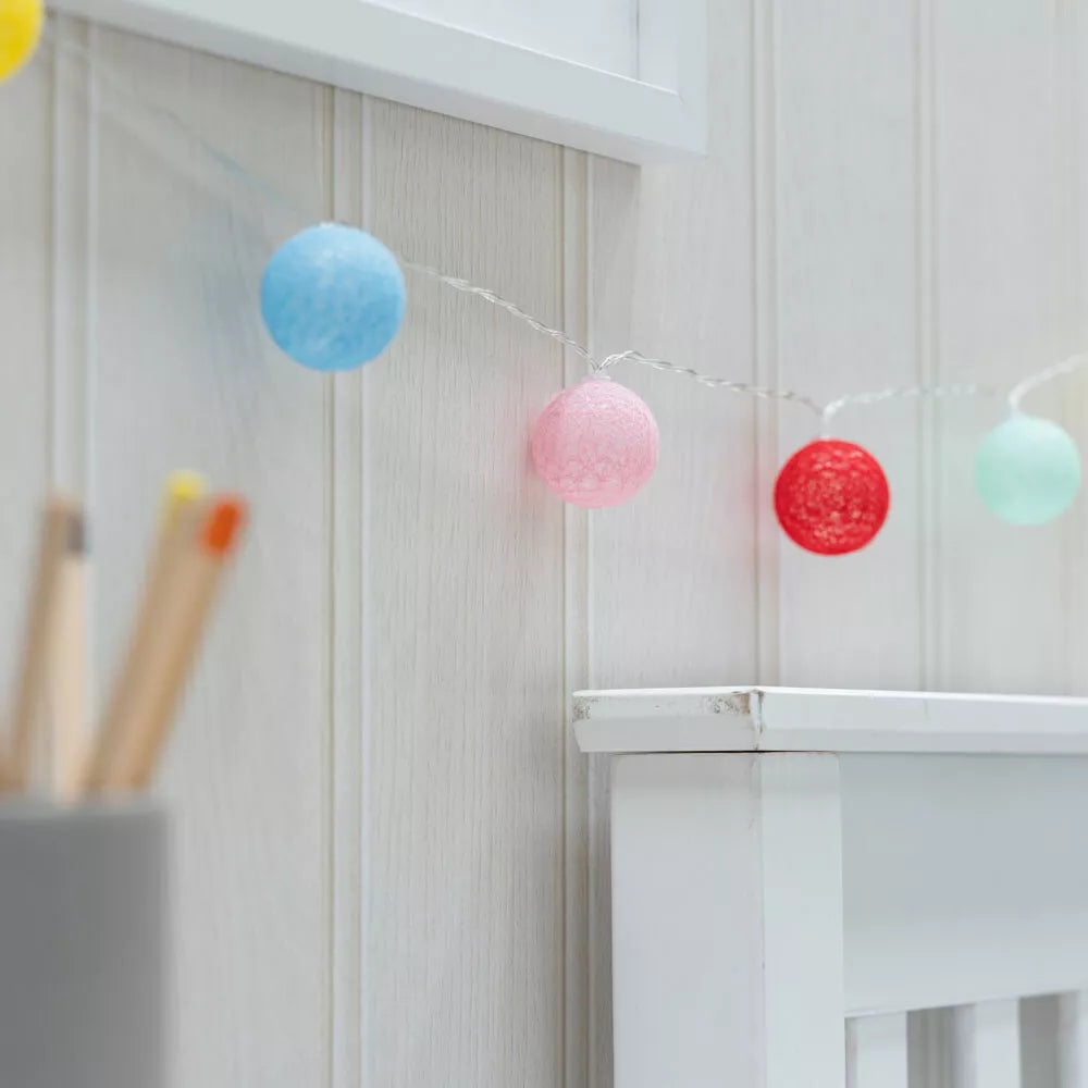 Buy 10 LED Indoor Ball Fairy Lights In UK - Shop Now 