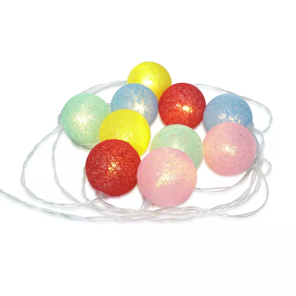 Buy 10 LED Indoor Ball Fairy Lights In UK - Shop Now 