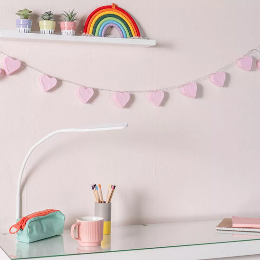 Buy 10 LED Indoor Heart Fairy Lights In UK - Shop Now