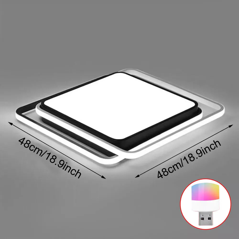Buy 120W LED Dimmable Square Ceiling Light In UK - Shop Now!