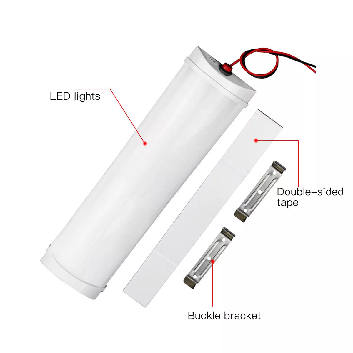 Buy 12W 72 LED Car Interior Strip Lights In UK - Shop Now!