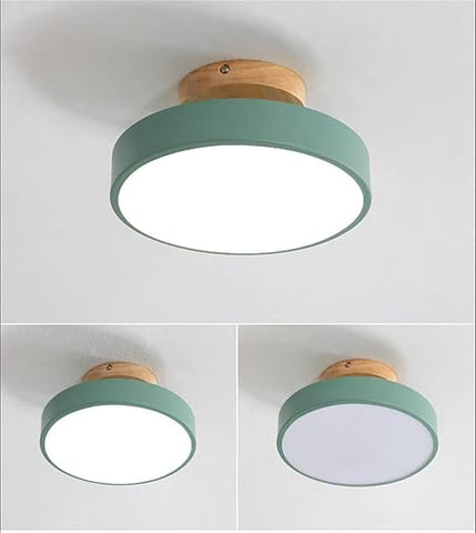 Energy-Efficient Wooden Ceiling Light for UK Homes

