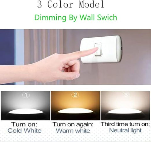 Wooden LED Ceiling Light for Bedroom in UK


