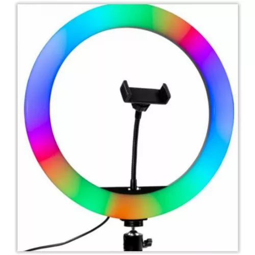 Buy 12 Inch LED RGB Ring Light with Tripod Stand in UK - Shop Now!
