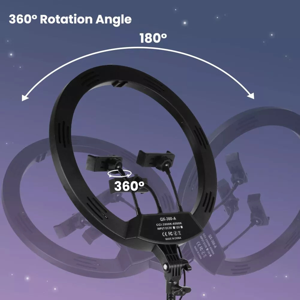 Buy 14 Inch LED Ring Light with Stand in UK - Shop Now!
