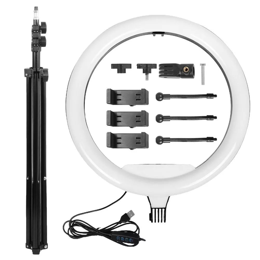 Buy 14 Inch LED Ring Light with Stand in UK - Shop Now!