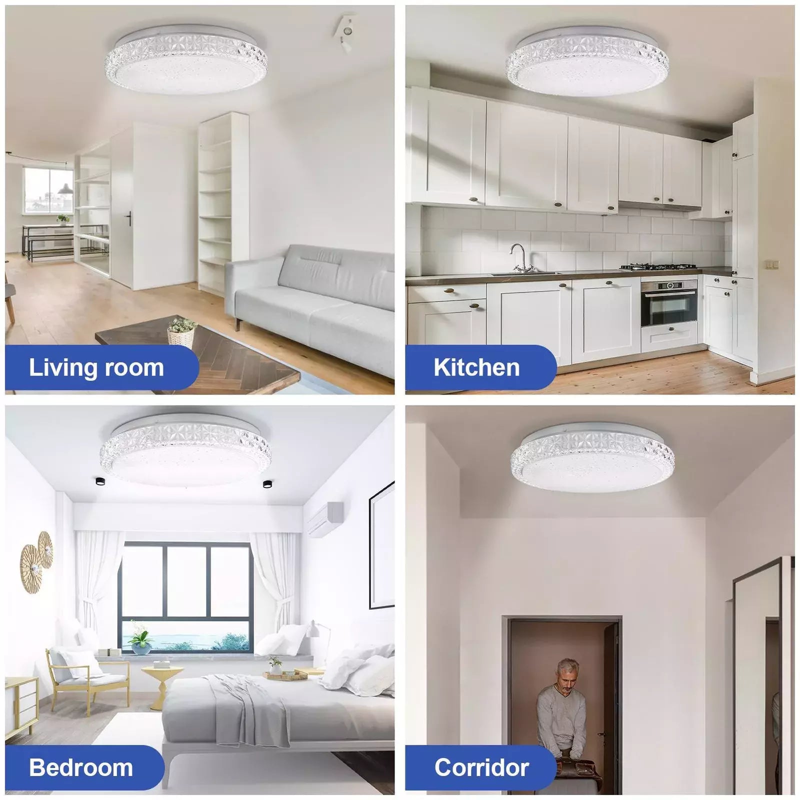 Buy 18W LED Round Ceiling Light in UK - Shop Now!
