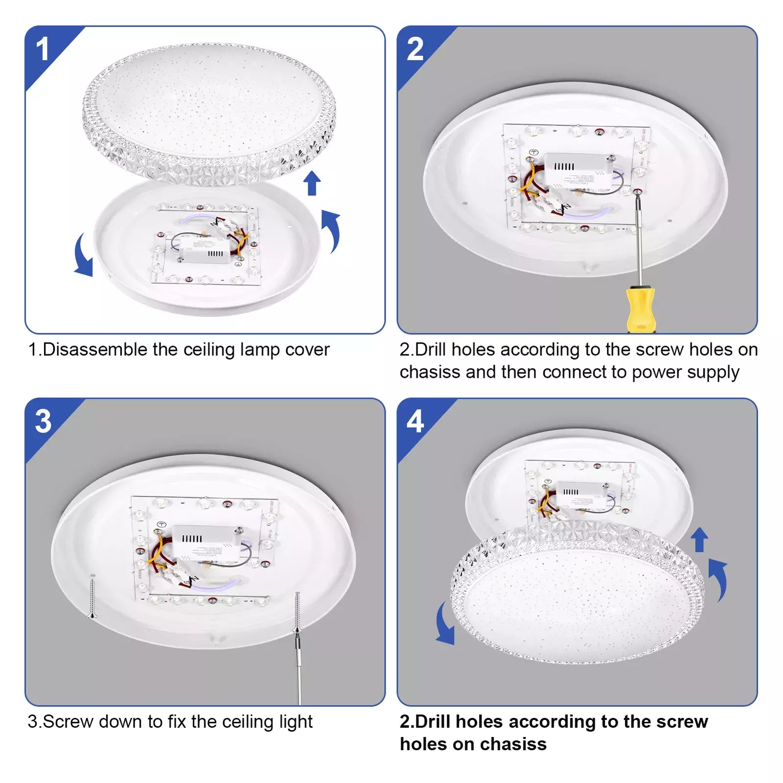 Buy 18W LED Round Ceiling Light in UK - Shop Now!