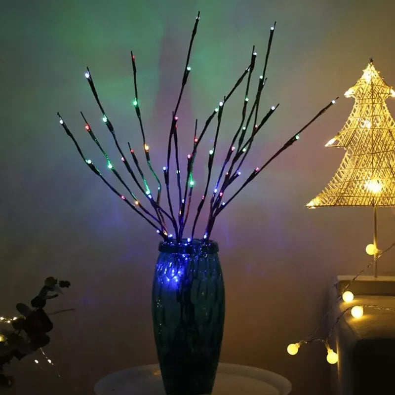 Buy 20 LED Willow Twig Tree Branch Fairy Lights In UK - Shop Now!