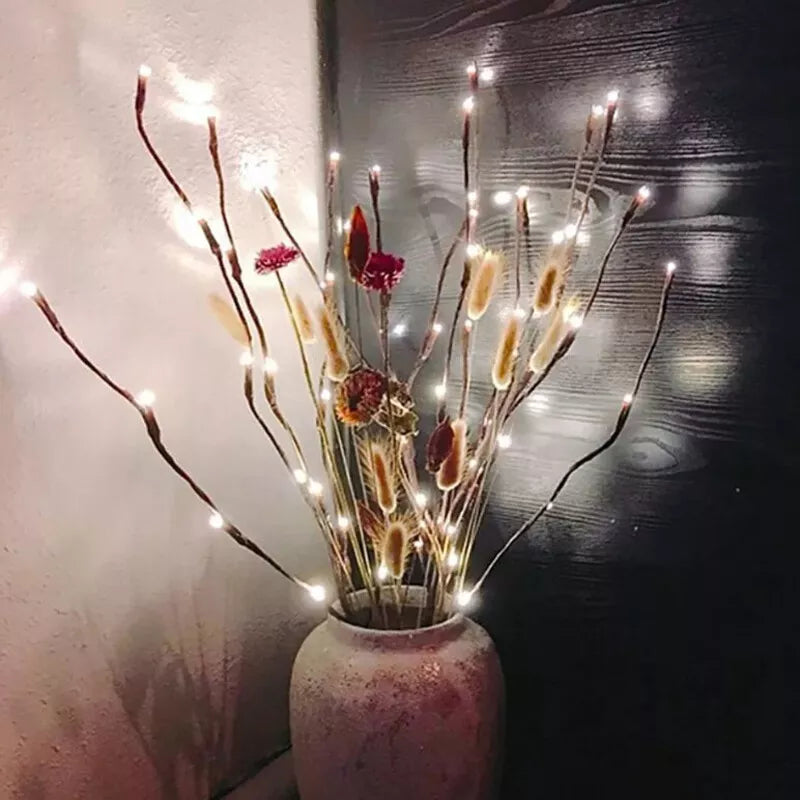 Buy 20 LED Willow Twig Tree Branch Fairy Lights In UK - Shop Now!