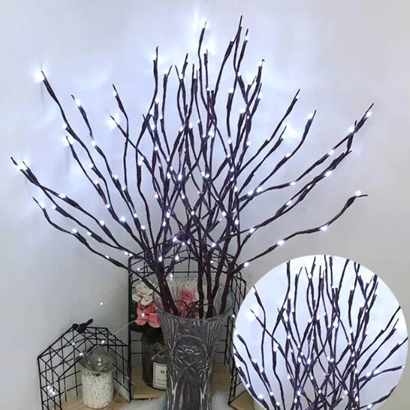 Buy 20 LED Willow Twig Tree Branch Fairy Lights In UK - Shop Now!