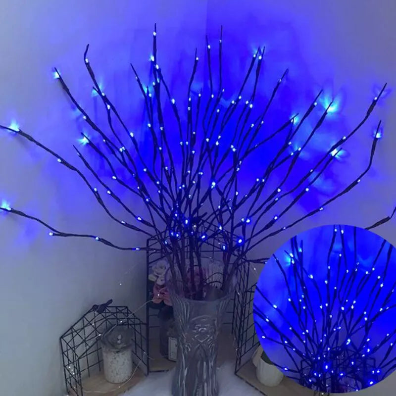 Buy 20 LED Willow Twig Tree Branch Fairy Lights In UK - Shop Now!