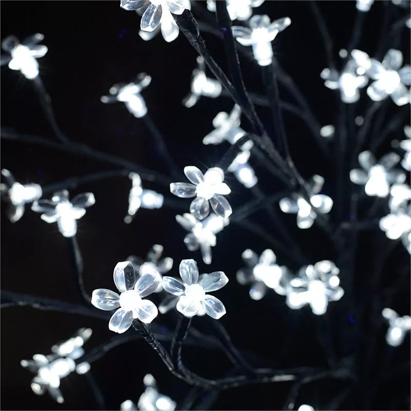 Buy 240 LED Solar Powered Cone Shaped Branch Tree Lights In UK - Shop Now