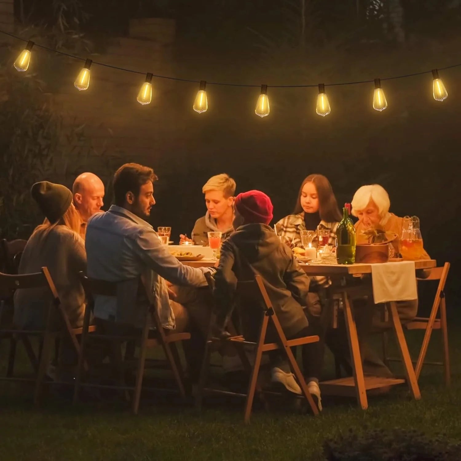 Buy 24W LED Outdoor Garden Festoon Lights In UK - Shop Now!