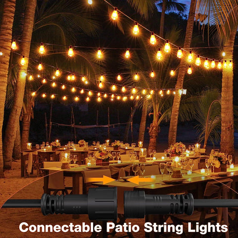 Buy 24W LED Outdoor Garden Festoon Lights In UK - Shop Now!