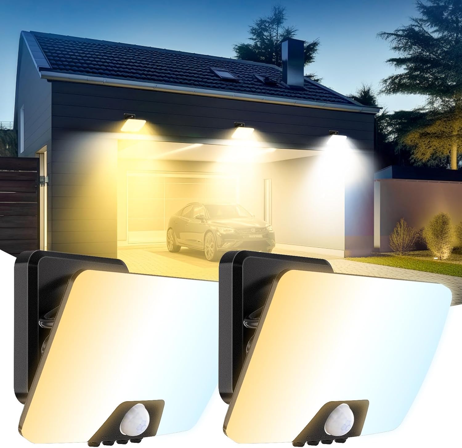 Buy 24W LED PIR Motion Sensor Security Lights In UK - Shop Now