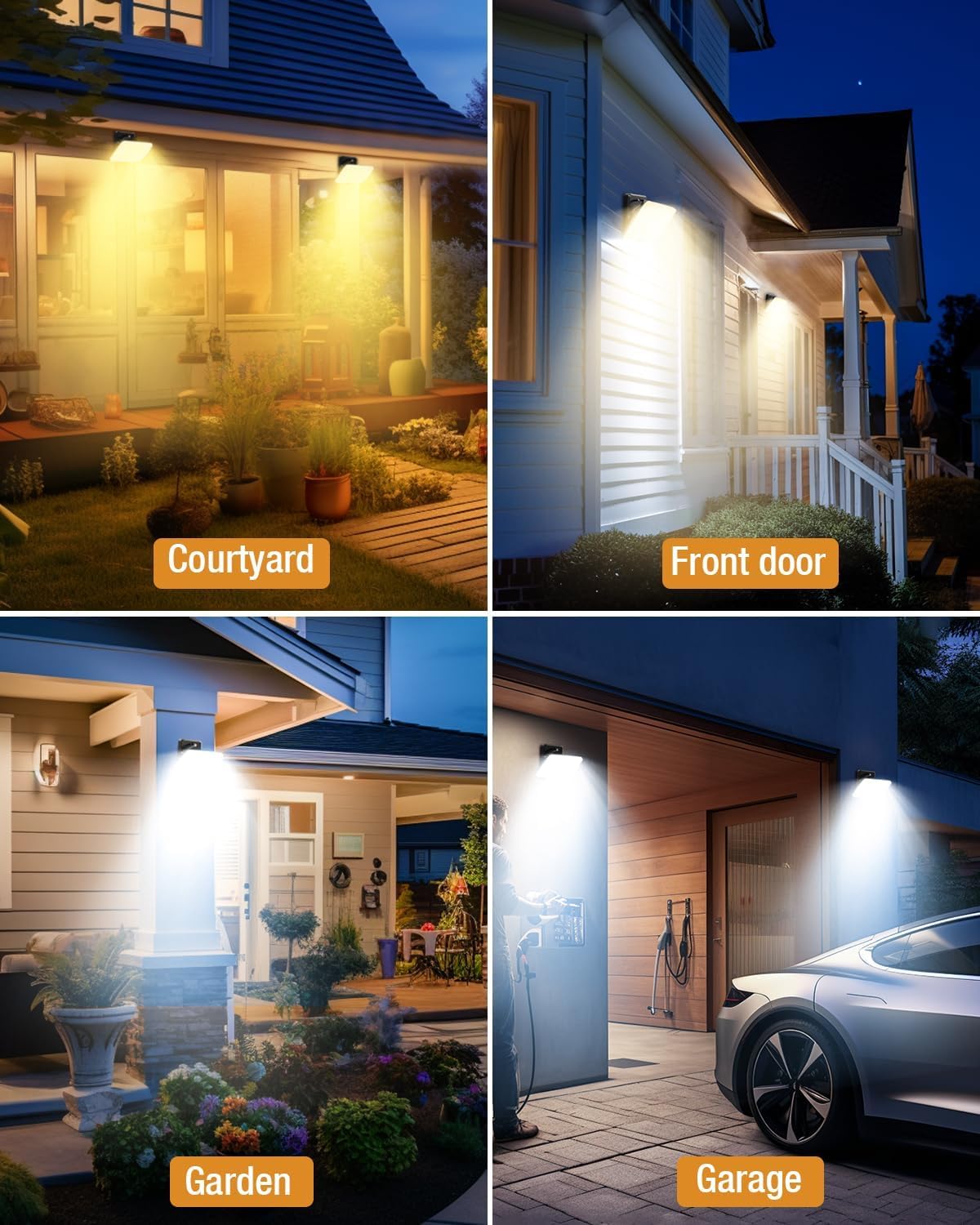 Buy 24W LED PIR Motion Sensor Security Lights In UK - Shop Now