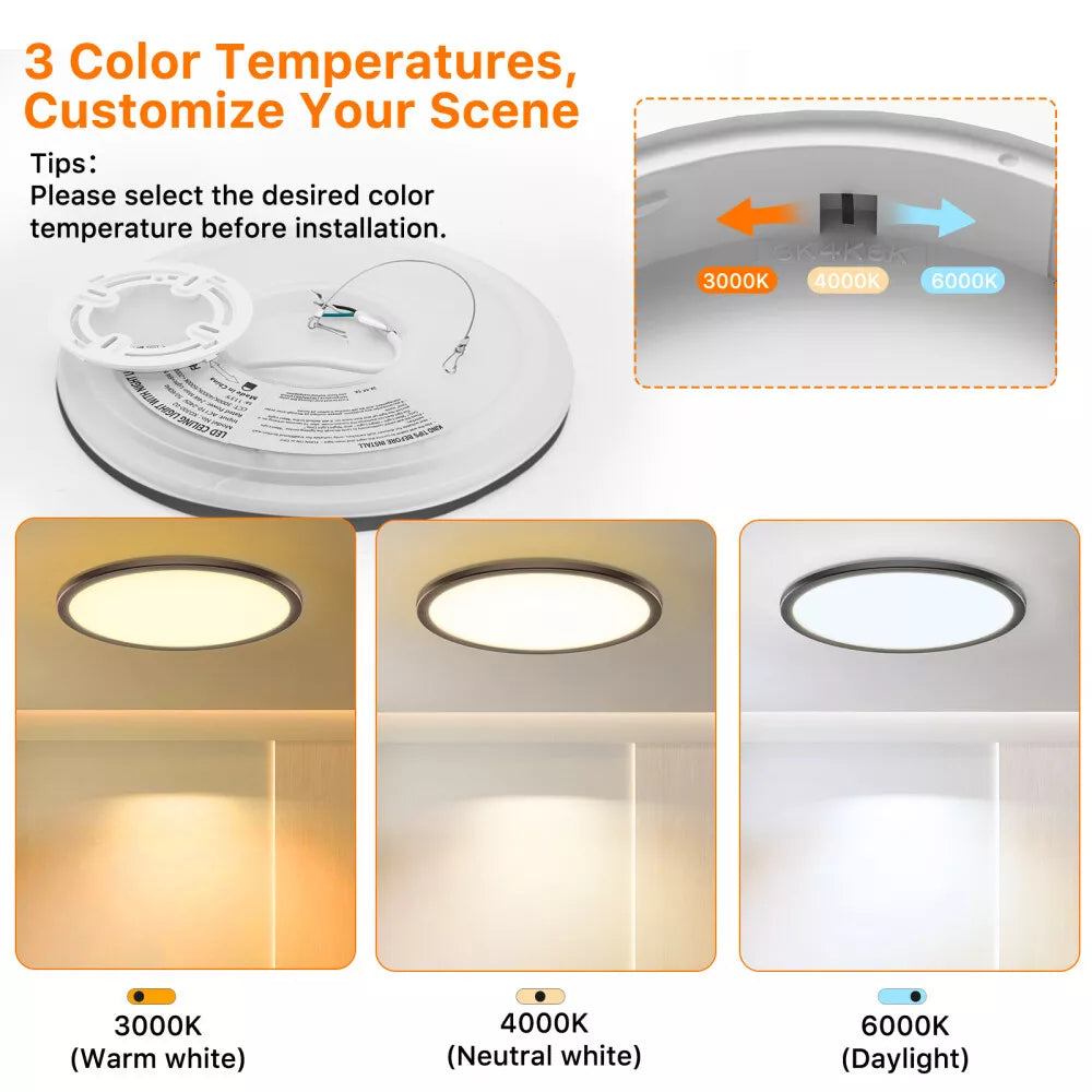 Buy 24W Round LED Ceiling Light Panel in UK – Shop Now