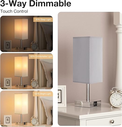 Buy 2 LED Rectangle Touch Sensor Lamp In UK - Shop Now!