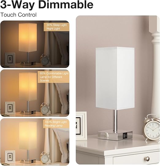 Buy 2 LED Rectangle Touch Sensor Lamp In UK - Shop Now!