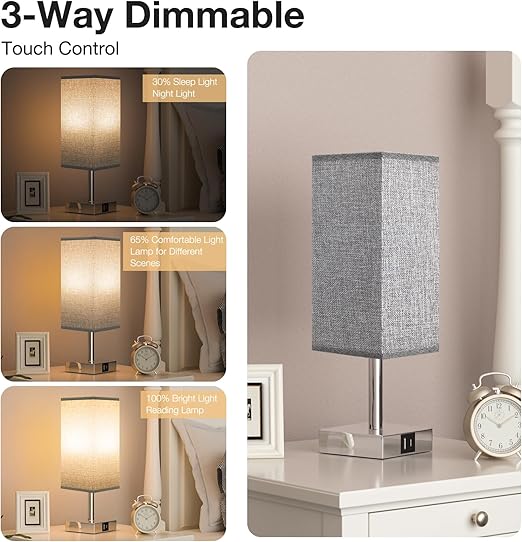 Buy 2 LED Rectangle Touch Sensor Lamp In UK - Shop Now!