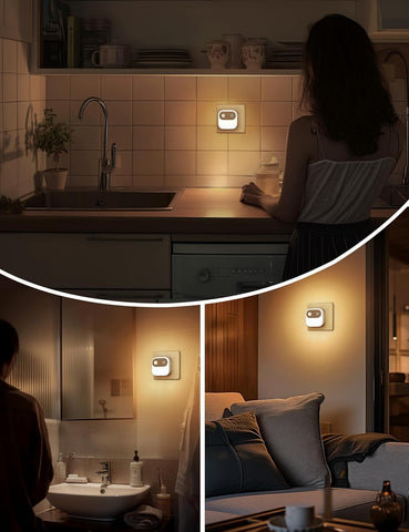 Buy 2 Pack LED Motion Sensor Night Wall Light in UK - Upgrade Today!
