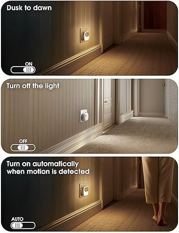 Buy 2 Pack LED Motion Sensor Night Wall Light in UK - Upgrade Today!