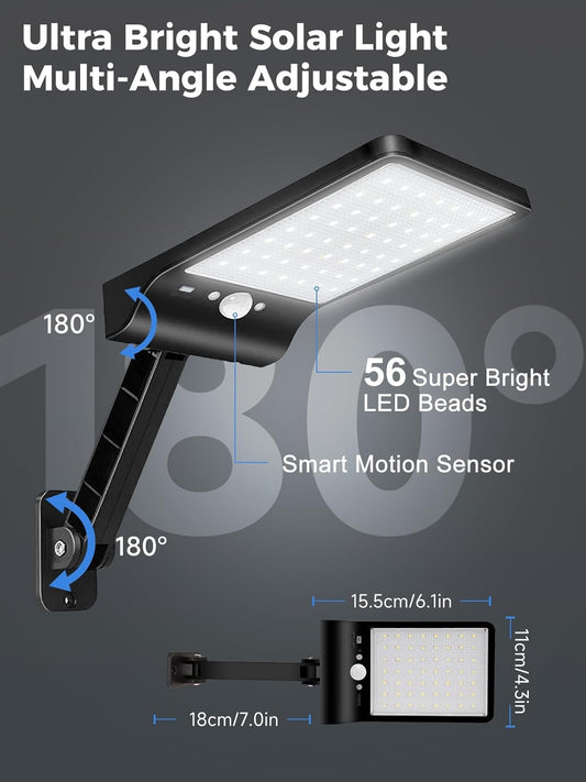 Alpha Lights dual LED motion sensor solar lights


