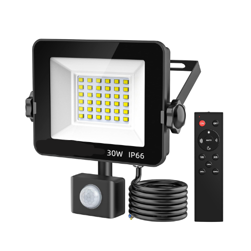 30W LED PIR motion sensor security light outdoor

