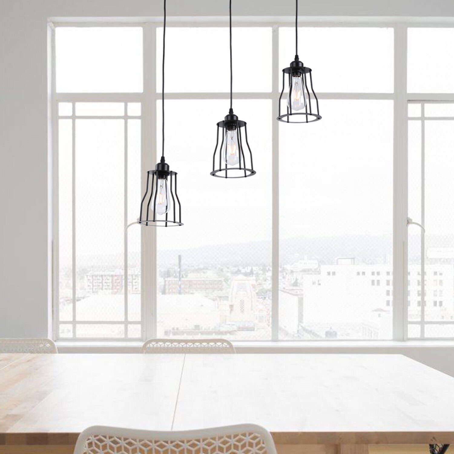 Buy 3 Way Vintage Industrial Pendant Light in UK - Upgrade Your Space