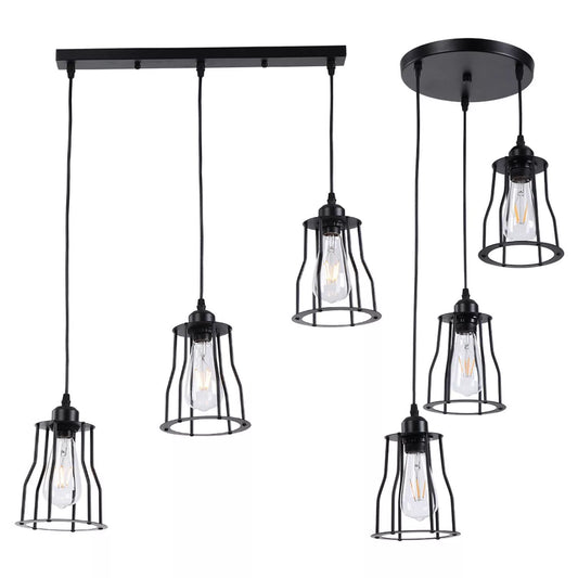 Buy 3 Way Vintage Industrial Pendant Light in UK - Upgrade Your Space