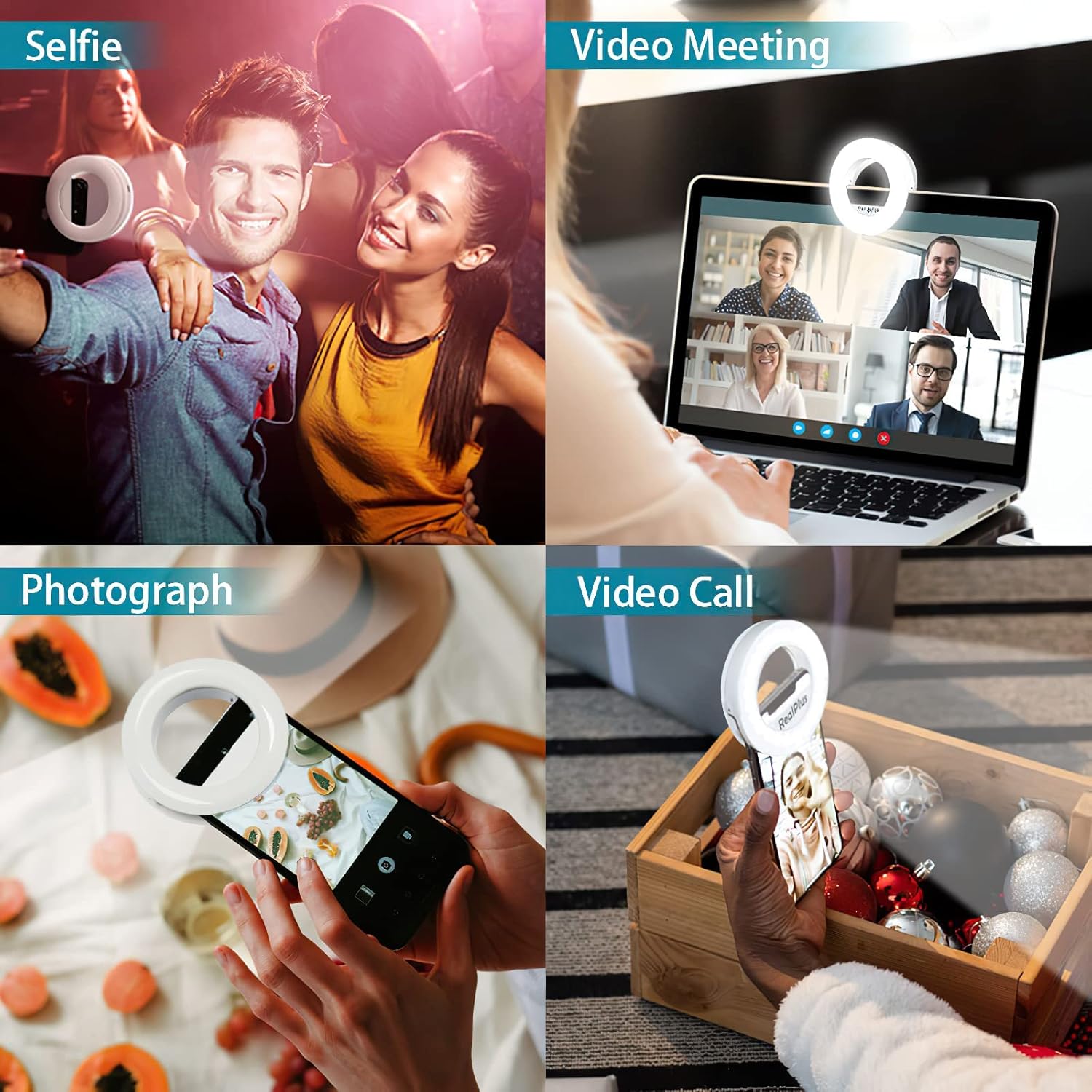 Buy 40 LEDs Selfie Ring Light for Phone In UK - Shop Now