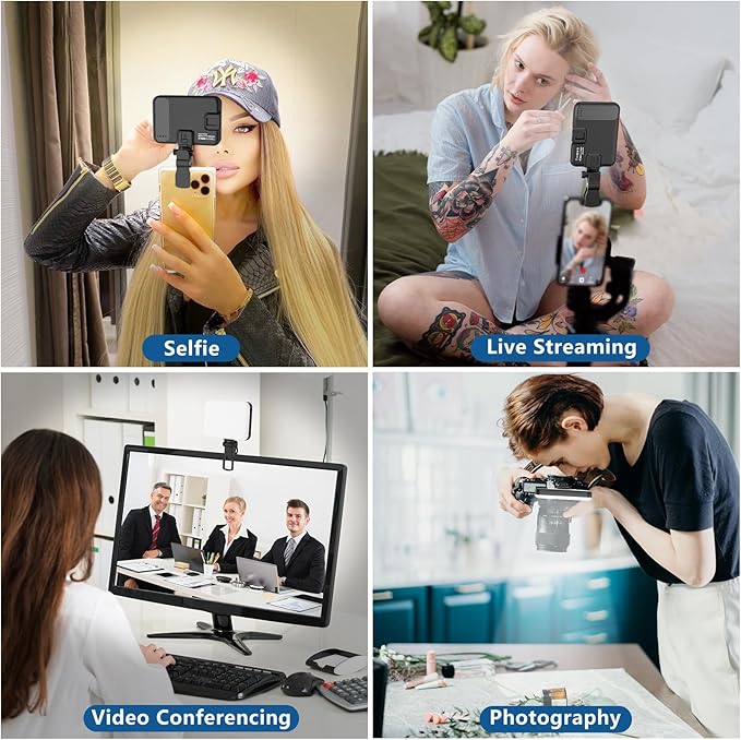 Buy 60 LEDs Selfie Light with Clip In UK - Shop Now