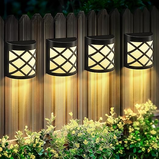 Buy 6 LED Solar Powered Fence Wall Light In UK - Shop Now!
