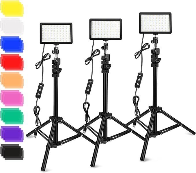Buy 70LED Video Light with Adjustable Tripod Stand in UK - Shop Now