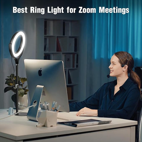 Buy 7 Inch Desk Ring Light with Stand in UK - Shop Now