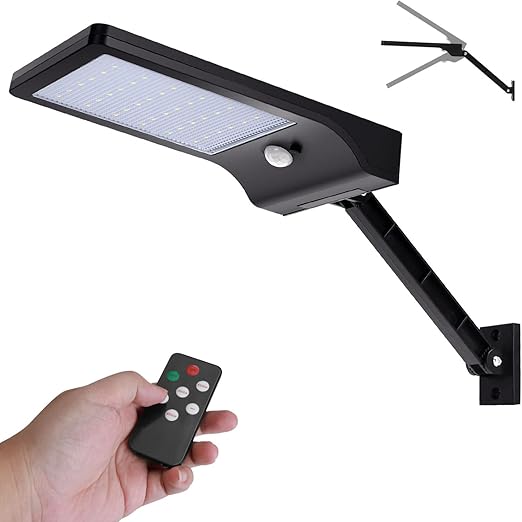 Buy Adjustable Solar Security LED Wall Light In UK - Shop Now