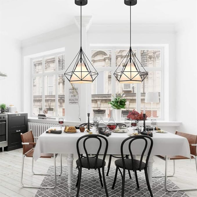 Buy Black Modern Pendant Lamp Shade in UK - Shop Now!