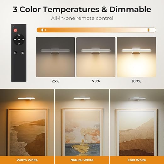Buy Cordless LED Rechargeable Picture Wall Light in UK - Shop Now!