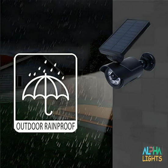 Buy Dummy CCTV Camera LED Solar Security Lights in UK - Shop Now